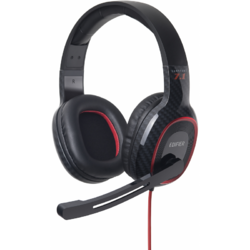 Casti gaming Edifier G20 negre cu rosu