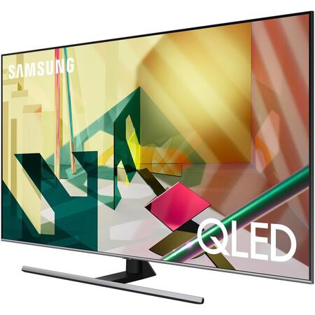 Televizor QLED Samsung 75Q70TA, 189 cm, Smart TV 4K Ultra HD, Clasa G