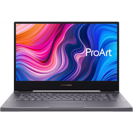 Laptop ASUS ProArt StudioBook Pro 15 W500G5T, 15.6" 4K UHD, Intel Core i7-9750H, 32GB, 1TB SSD, Quadro RTX 5000 Max Q 16GB, Windows 10 Pro, Star Grey