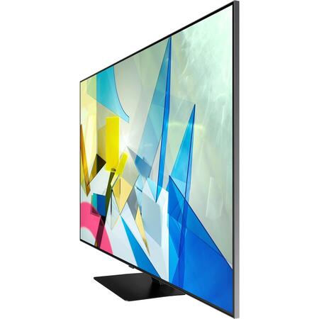 Televizor QLED Samsung 75Q80TA, 189 cm, Smart TV 4K Ultra HD, Clasa G