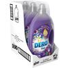 Pachet Promo Detergent automat lichid Dero 2 in 1 Lavanda 180 spalari, 3 x 3 l