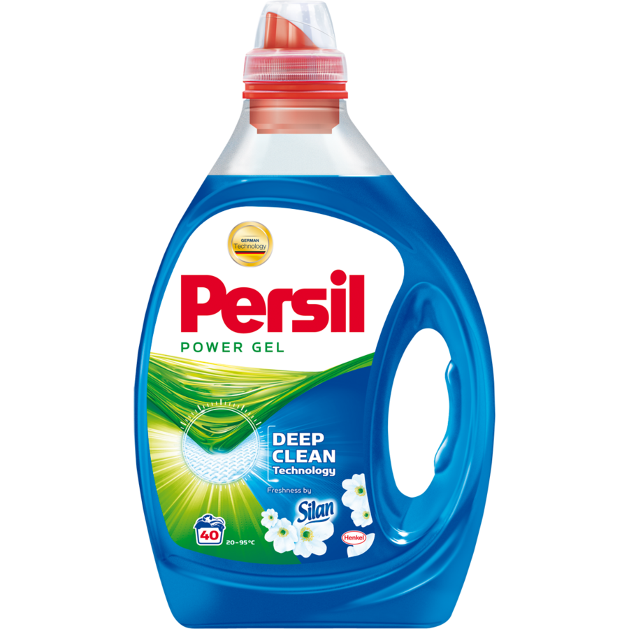 Detergent lichid Persil Power Gel Freshness by Silan, 40 spalari, 2L