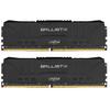 Crucial Memorie Ballistix Black 32GB(2x16GB) DDR4 3200MHz CL16 Dual Channel Kit