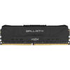 Crucial Memorie Ballistix Black 16GB(2x8GB) DDR4 2666MHz CL16 Dual Channel Kit