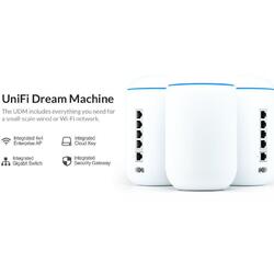 UBIQUITI Access Point Wireless UniFi Dream Machine, Gigabit (Alb)