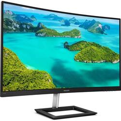 Monitor LED Philips 328E1CA/00 Curbat 31.5 inch 4 ms Negru 60 Hz