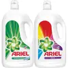 Pachet promo detergent lichid Ariel: Mountain Spring 60 spalari, 3.3 l & Color 60 spalari, 3.3 l