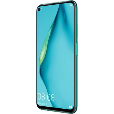 Telefon mobil Huawei P40 Lite, Dual SIM, 128GB, 6GB RAM, 4G, Verde