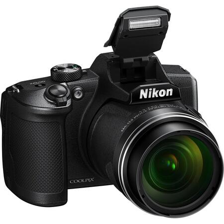 Aparat foto digital Nikon COOLPIX B600, 16 MP Negru