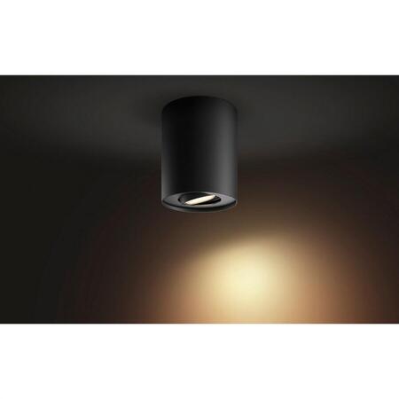 Spot LED HUE Pillar, LED WiFi, GU10, 1x5.5W (50W), 230V, IP20, lumina alba reglabila calda-rece + intrerupator (2200-6500K)