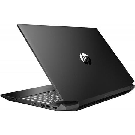 Laptop HP Gaming 15.6'' Pavilion 15-ec0047nq, FHD, AMD Ryzen 7 3750H, 8GB DDR4, 1TB + 128GB SSD, GeForce GTX 1660 Ti 6GB, Free DOS, Shadow Black