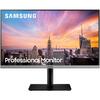 Monitor LED Samsung LS24R650FDUXEN 23.8 inch 5 ms Black FreeSync 75 Hz