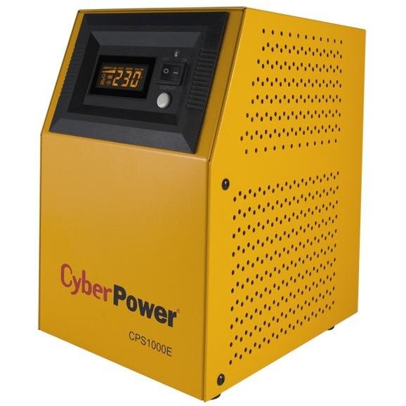UPS Inverter (pt. motoare, pompe, centrale termice), Sinusoida Pura, 1000VA/ 700W, AVR, 2 x socket Shucko, display LCD, fara baterie