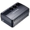 Cyber Power UPS Line Interactiv fara management,   650VA/ 360W, AVR, 3 x socket Schuko, indicatie status cu LED, 1 x baterie 12V/5Ah