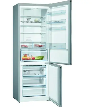 Combina frigorifica Bosch KGN49XIEA, No Frost, 438 l, H 203 cm, Clasa E, inox