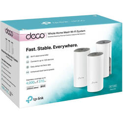 TP-LINK Sistem wireless Mesh Complete Coverage - router AC1200 ,Deco E4(3-pack)