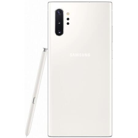Telefon mobil Samsung Galaxy Note 10 Plus, Dual SIM, 512GB, 12GB RAM, 4G, Aura White