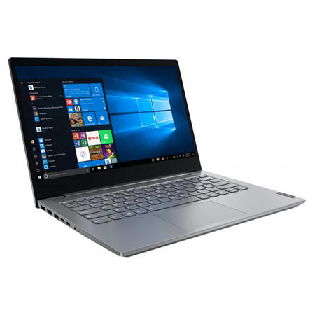 Laptop Lenovo 14'' ThinkBook 14 IIL, FHD IPS, Intel Core i7-1065G7, 16GB DDR4, 512GB SSD, Intel Iris Plus, Win 10 Pro, Mineral Grey