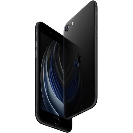 Telefon mobil Apple iPhone SE 2, 256GB, 4G, Black