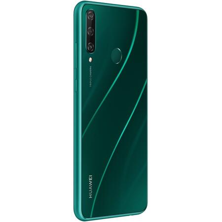 Telefon mobil Huawei Y6P, Dual SIM, 64GB, 4G, Emerald Green