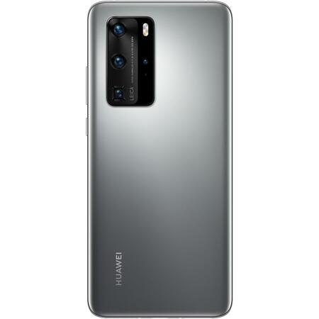 Telefon mobil Huawei P40 Pro, Dual SIM, 256GB, 8GB RAM, 5G, Silver Frost