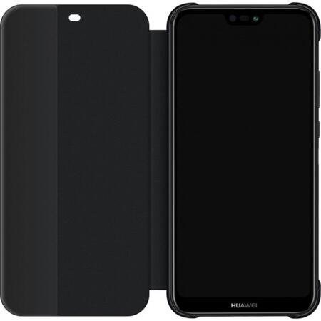 Husa de protectie Huawei Flip pentru P20 Lite, Black