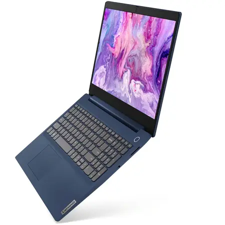Laptop Lenovo 15.6'' IdeaPad 3 15ADA05, FHD, AMD Ryzen 7 3700U, 8GB DDR4, 512GB SSD, Radeon RX Vega 10, No OS, Abyss Blue