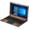Laptop Prestigio 14.1'' SmartBook 141S, FHD IPS, Intel Celeron N3350, 3GB, 32GB eMMC, GMA HD 500, Win 10 Home, Dark Brown