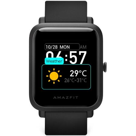 Ceas smartwatch Amazfit Bip S, Carbon Black