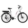 Bicicleta electrica Pegas Comoda Dinamic, aluminiu, motor Bafang 250W, roti 26", viteza maxima 20 km/H, 7 viteze, Alb
