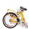 Bicicleta pliabila Pegas Practic Retro aluminiu, Galben Bondar