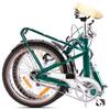 Bicicleta Pegas Practic Retro, aluminiu, Verde Mineral