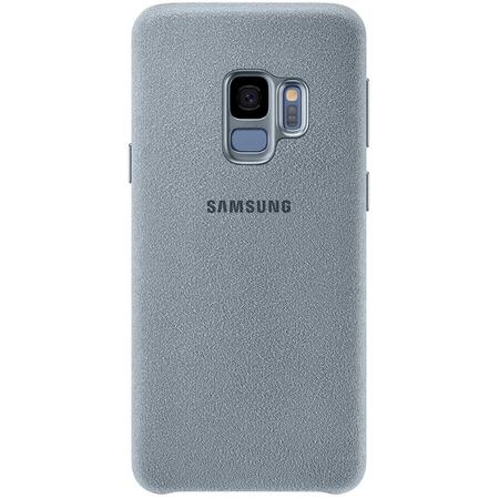 Husa de protectie Samsung Alcantara pentru Galaxy S9, Mint