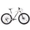 Bicicleta Pegas MTB Fat Bike Drumuri Grele Pro , 17", Alb/Negru