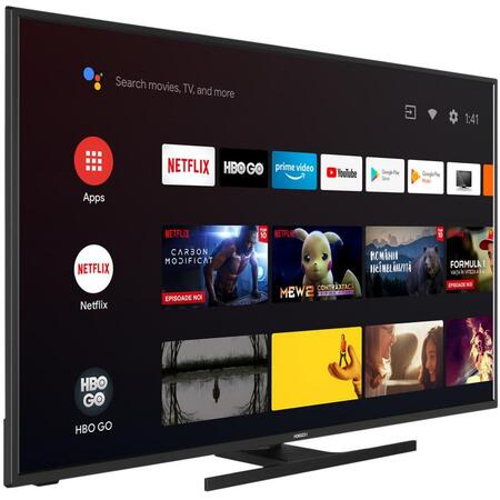 Televizor LED Horizon 58HL7590U, Clasa E, 146 cm, Smart TV Android, 4K Ultra HD
