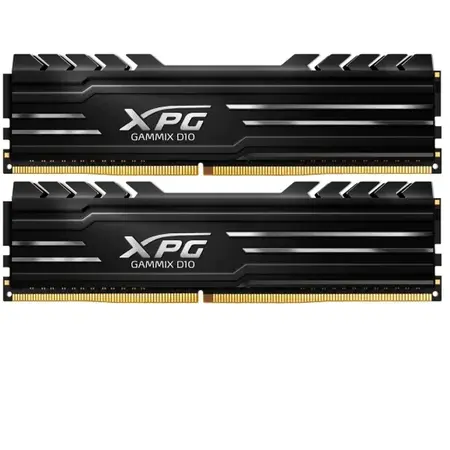 Memorie XPG GAMMIX D10 Black, DDR4, 16GB (2x8GB), 2400MHz