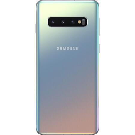 Telefon mobil Samsung Galaxy S10, Dual SIM, 128GB, 8GB RAM, 4G, Silver
