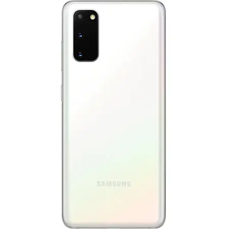 Telefon mobil Samsung Galaxy S20, Dual SIM, 128GB, 12GB RAM, 5G, Cloud White