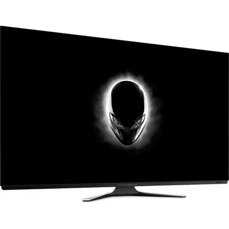 Monitor LED Alienware Gaming AW5520QF OLED 55 inch 0.5 ms Negru FreeSync 120 Hz