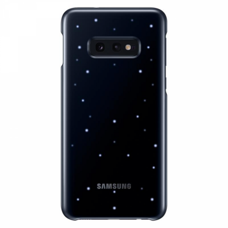 Husa Samsung Galaxy S10e G970, LED Cover, Neagra, Blister EF-KG970CBEGWW