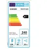 Combina frigorifica Samsung RB3VTS104SA/EO, 317 l, No Frost, Twin Cooling, Compresor Digital Inverter, Clasa E, H 186 cm, Argintiu