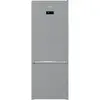 Combina frigorifica Beko RCNE560E30ZXB, 501 L, Clasa A++, NoFrost, Touch control, H 192 cm, Metal Look