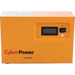 Cyber Power UPS Inverter (pt. motoare, pompe etc.), Sinusoida Pura,   600VA/ 420W, AVR, 1 x socket Shucko, display LCD, fara baterie, seria EPS
