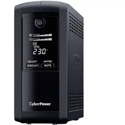 Cyber Power UPS Line Interactiv cu management, LCD, tower, 1000VA/ 550W, AVR, 4 x socket Schuko, display LCD, conector USB, port RS232, combo RJ45