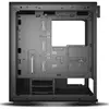 Deepcool Carcasa Middle-Tower ATX, MACUBE 310P BK, tempered glass, black