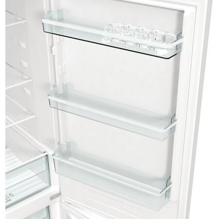 Combina frigorifica Gorenje NRK6191EW4, No Frost Plus, 300 l, H 185 cm, Clasa F, alb