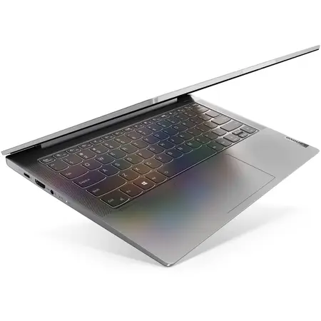 Laptop ultraportabil Lenovo IdeaPad 5 14IIL05 cu procesor Intel Core i5-1035G1 pana la 3.60 GHz, 14", Full HD, 16GB, 256GB SSD, Intel UHD Graphics, Free DOS, Platinum Grey