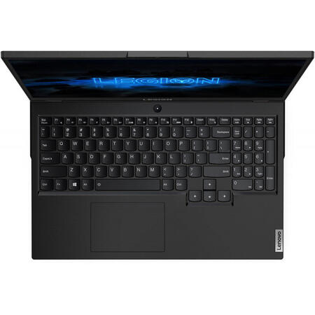 Laptop Lenovo Gaming 15.6'' Legion 5 15IMH05H, FHD IPS 120Hz, Intel Core i5-10300H, 16GB DDR4, 512GB SSD, GeForce GTX 1660 Ti 6GB, No OS, Phantom Black, 4-Zone RGB