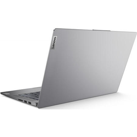 Laptop Ultraportabil Lenovo IdeaPad 5 14IIL05 cu procesor Intel® Core™ i5-1035G1, 14" Full HD, 8GB, 256GB SSD, NVIDIA® GeForce® MX350 2GB, FreeDOS, Platinum Grey