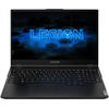Laptop Lenovo Gaming 15.6'' Legion 5 15IMH05, FHD IPS, Intel Core i5-10300H, 8GB DDR4, 512GB SSD, GeForce GTX 1650 4GB, No OS, Phantom Black